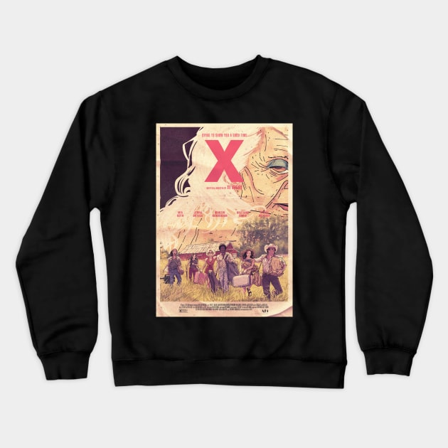 X Movie fanart Crewneck Sweatshirt by WD_art